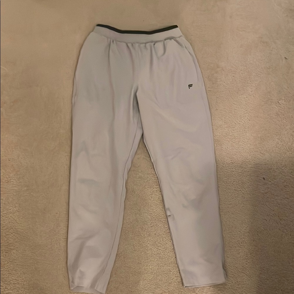 Fabletics Men's Light Gray Joggers